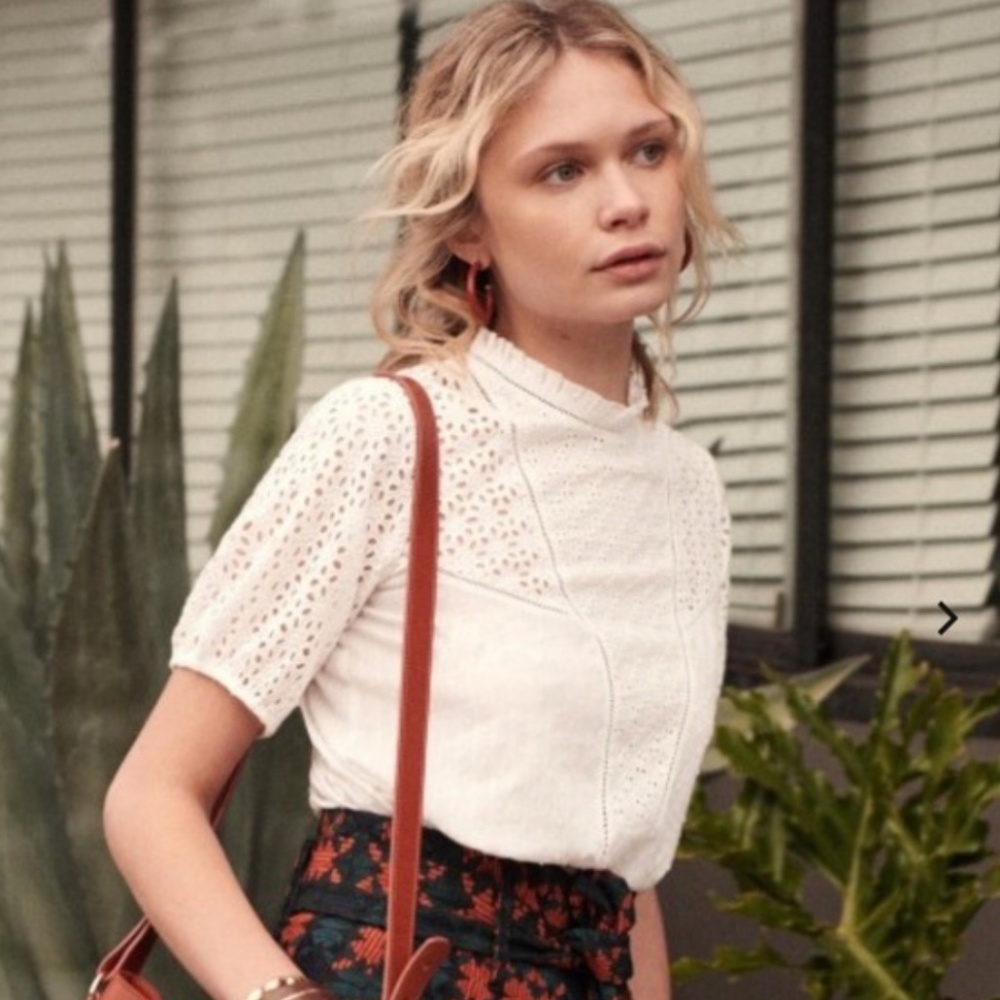 Sezane Flora Blouse Size US 6 (FR 38)